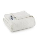 Shavel Shavel EBFLIVY Micro Flannel Full Ivory Electric Heated Comforter & Blanket EBFLIVY